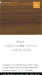 Mobile Screenshot of gewa-moebel.de